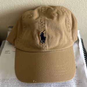 Men's Tan Polo by Ralph Lauren Shirt